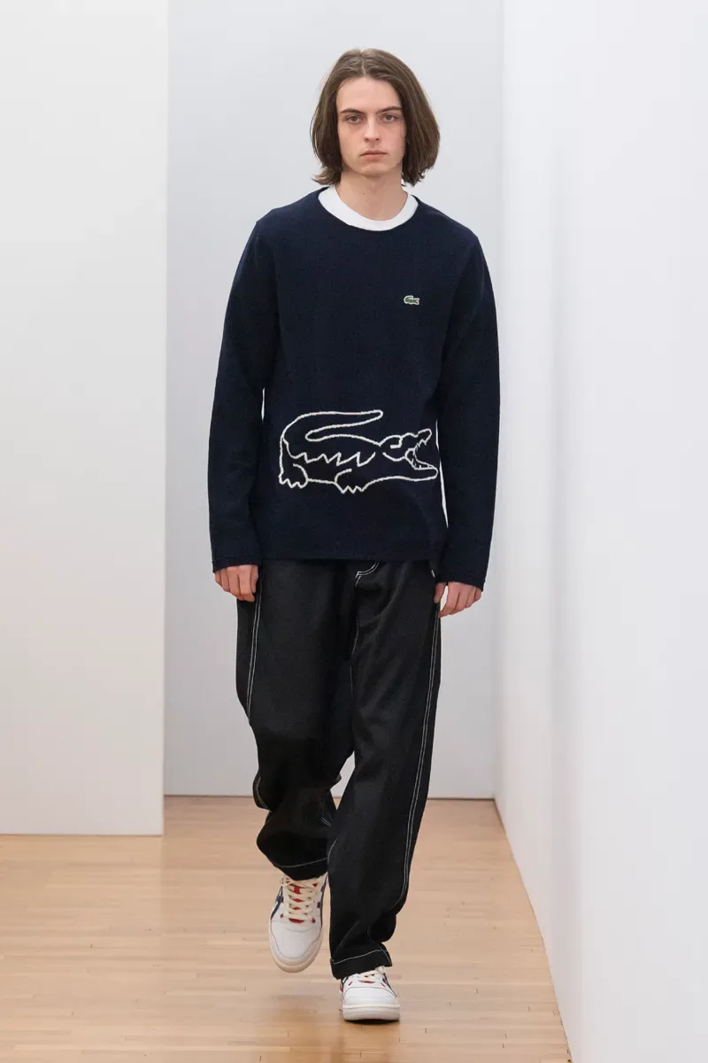 コムデギャルソンシャツ 2023年秋冬 LOOK 27
