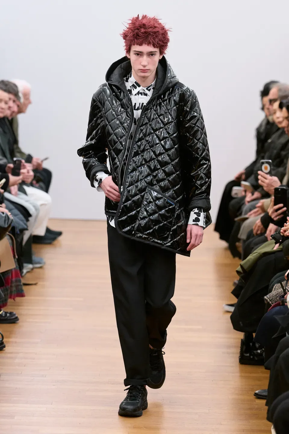 コムデギャルソンシャツ 2026年秋冬 LOOK 17