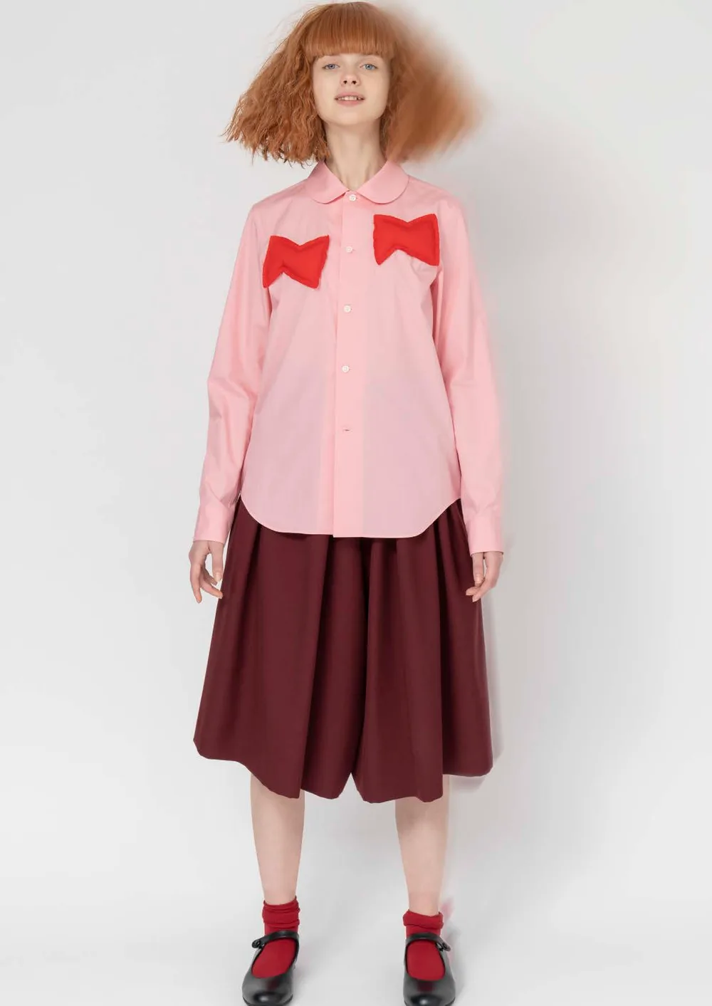 コムデギャルソンガール 2023年秋冬 LOOK 15