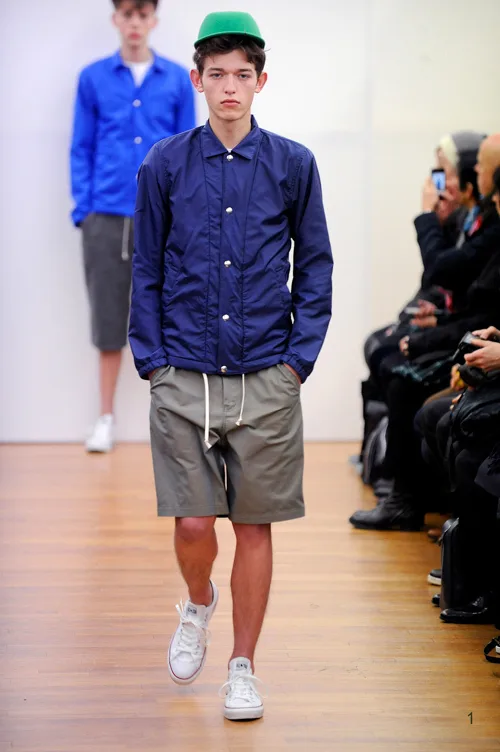 COMME des GARÇONS SHIRT 2015年秋冬コレクション LOOK 1