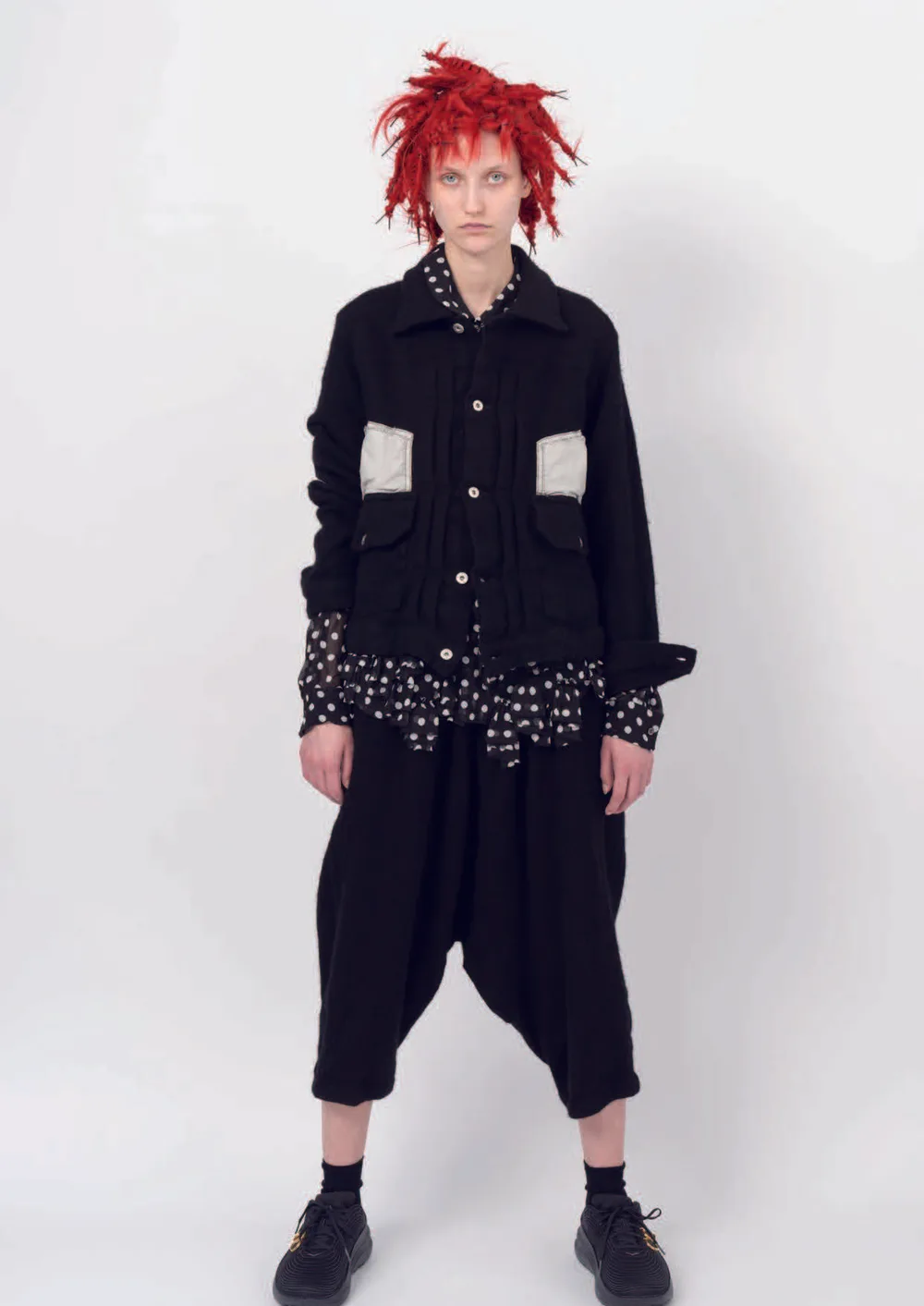 ブラックコムデギャルソン 2024年秋冬 LOOK 28