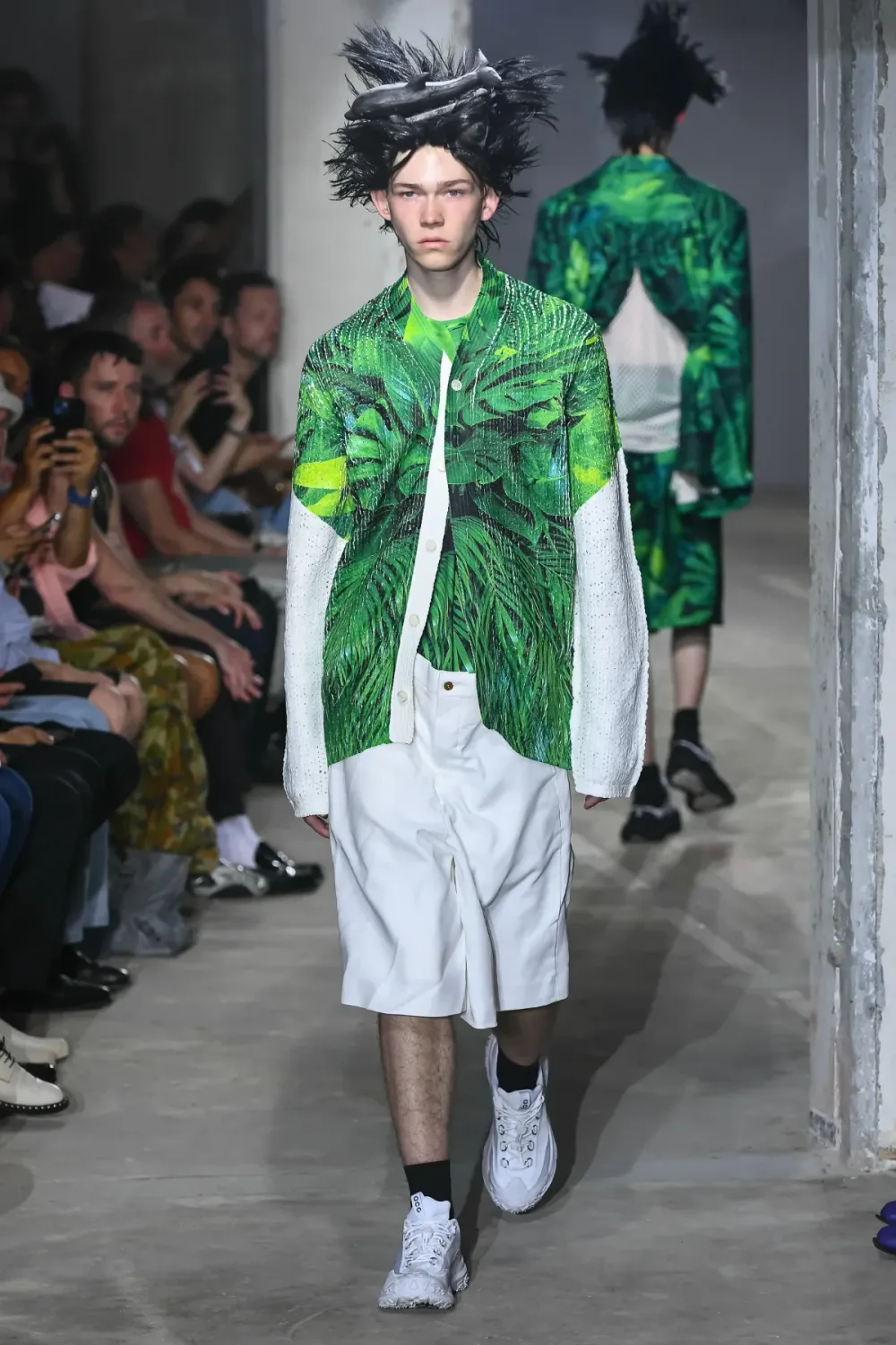 コムデギャルソンオムプリュス 2024年春夏 LOOK 10