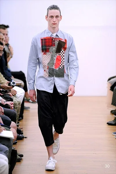 コムデギャルソンシャツ 2014春夏 LOOK 30