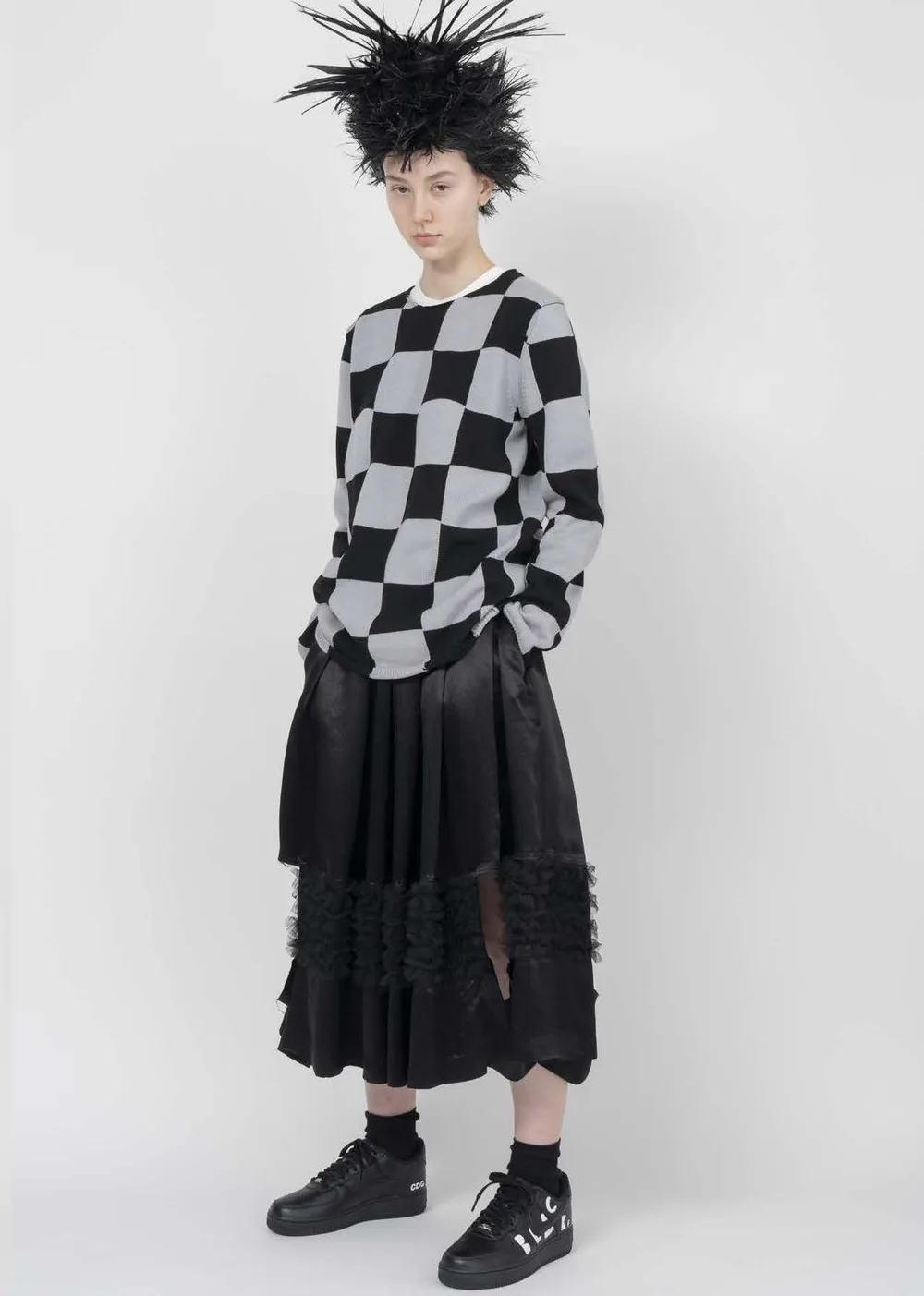 ブラックコムデギャルソン 2025年春夏 LOOK 17