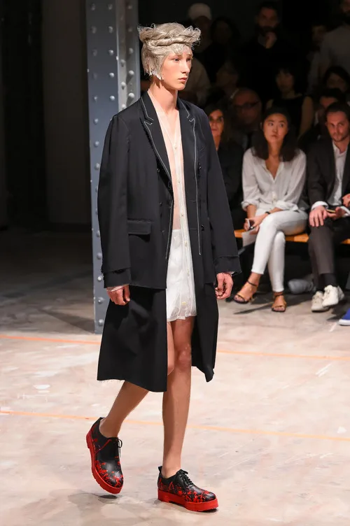 コムデギャルソンオムプリュス 2017春夏 LOOK 34