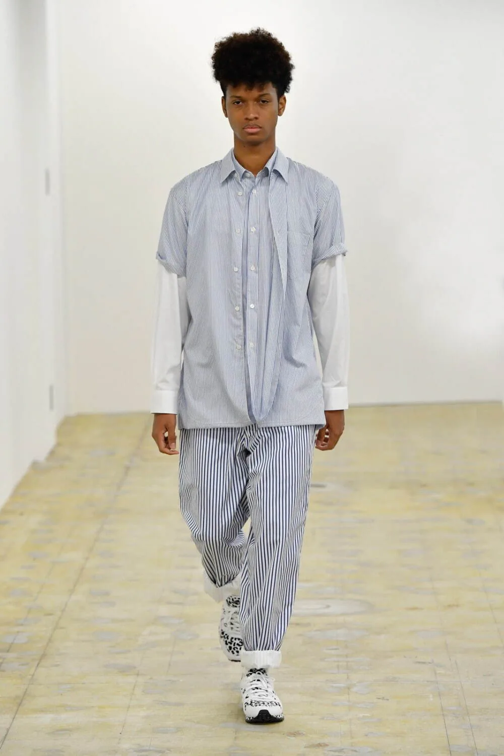 コムデギャルソンシャツ 2022年春夏 LOOK 9
