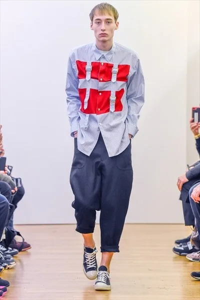 コムデギャルソンシャツ 2018秋冬 LOOK 5