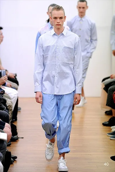 コムデギャルソンシャツ 2014春夏 LOOK 40