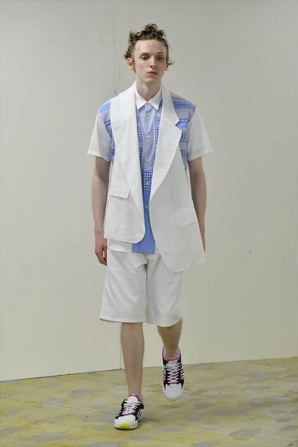 コムデギャルソンシャツ 2021春夏 LOOK 24