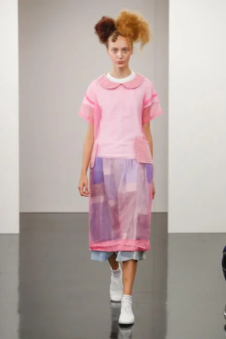 トリココムデギャルソン 2018春夏 LOOK 37