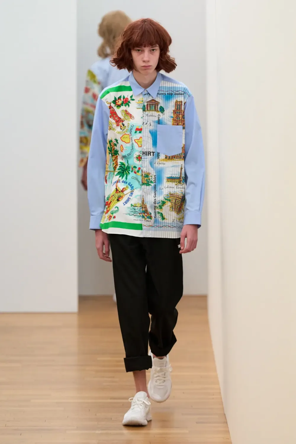 コムデギャルソンシャツ 2025年秋冬 LOOK 37