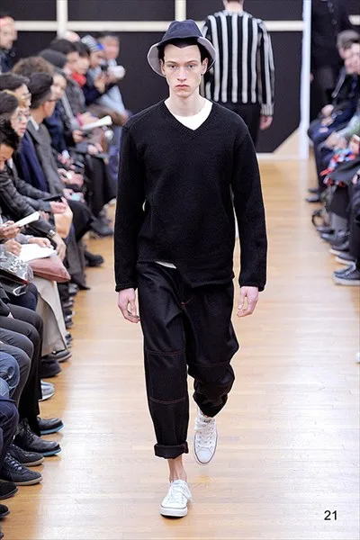 コムデギャルソンシャツ 2014秋冬 LOOK 21