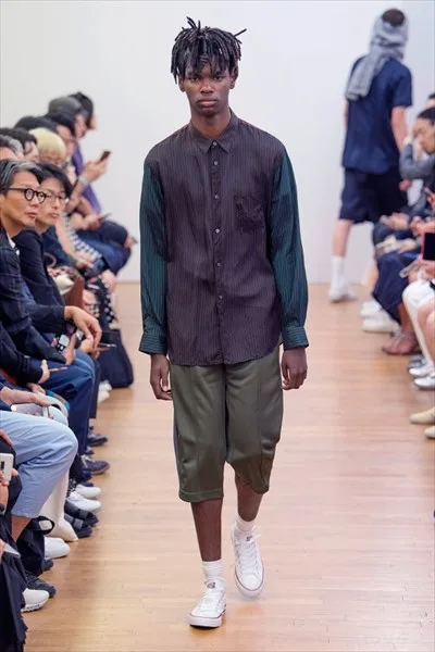 コムデギャルソンシャツ 2019春夏 LOOK 17