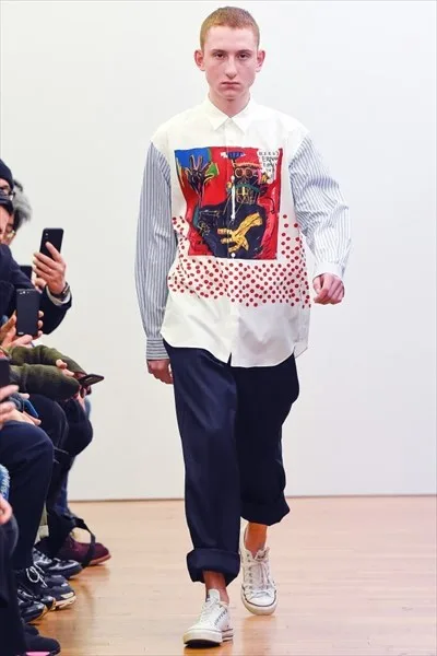 コムデギャルソンシャツ 2018秋冬 LOOK 11