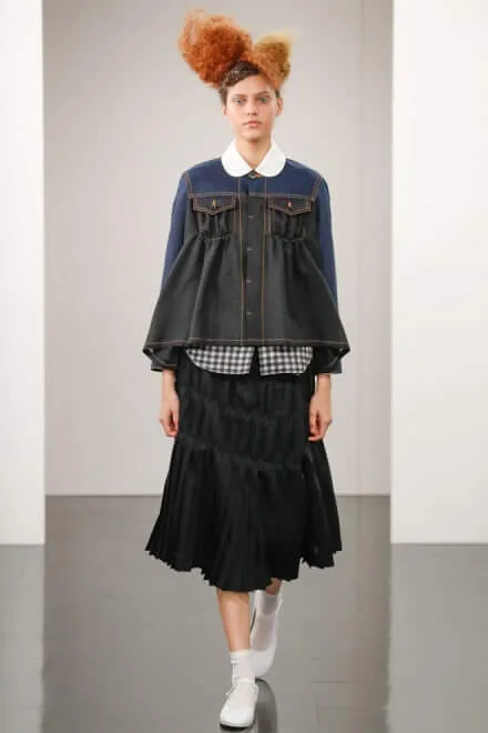 トリココムデギャルソン 2018春夏 LOOK 17