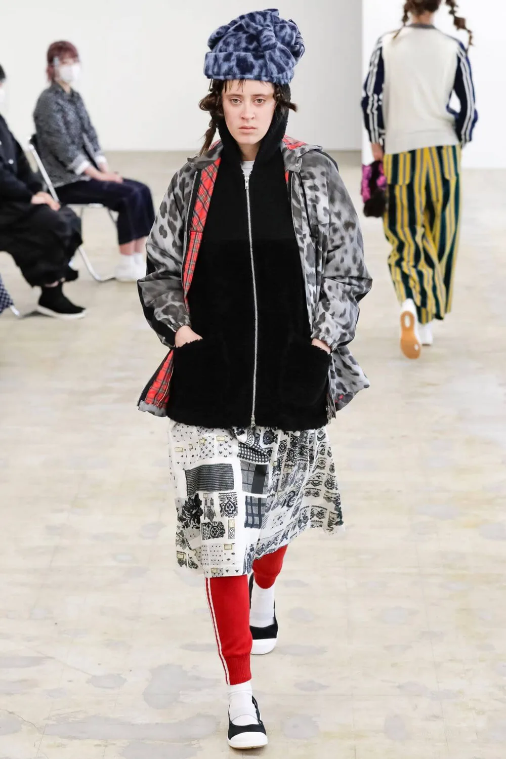 トリココムデギャルソン 2021年秋冬 LOOK 12