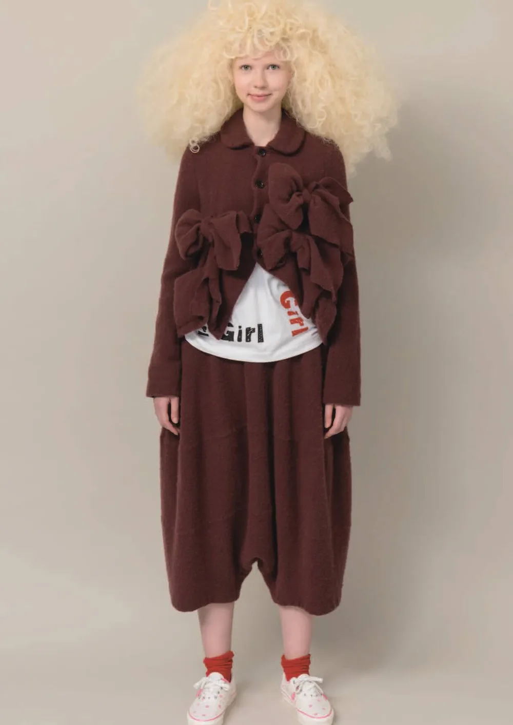コムデギャルソンガール 2022年秋冬 LOOK 35