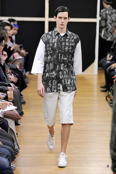 コムデギャルソンシャツ 2014秋冬 LOOK 4