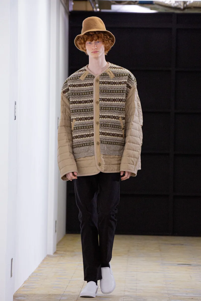 ジュンヤワタナベマン 2021年秋冬 LOOK 5