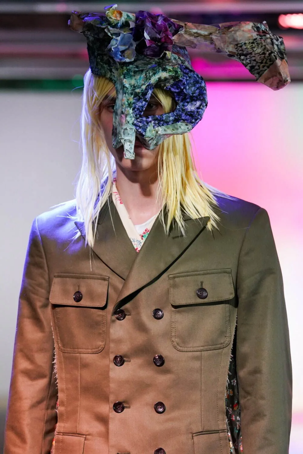 コムデギャルソンオムプリュス 2022年春夏 LOOK 3 / VIEW 2