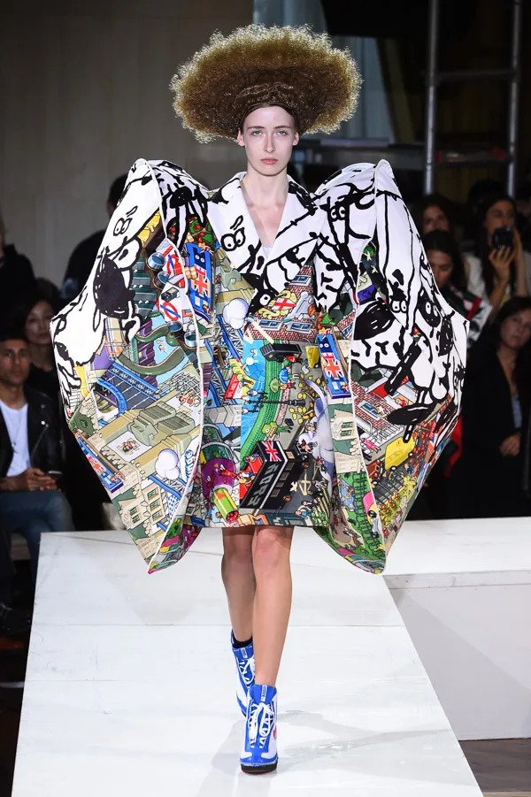 コムデギャルソン 2018春夏 LOOK 12
