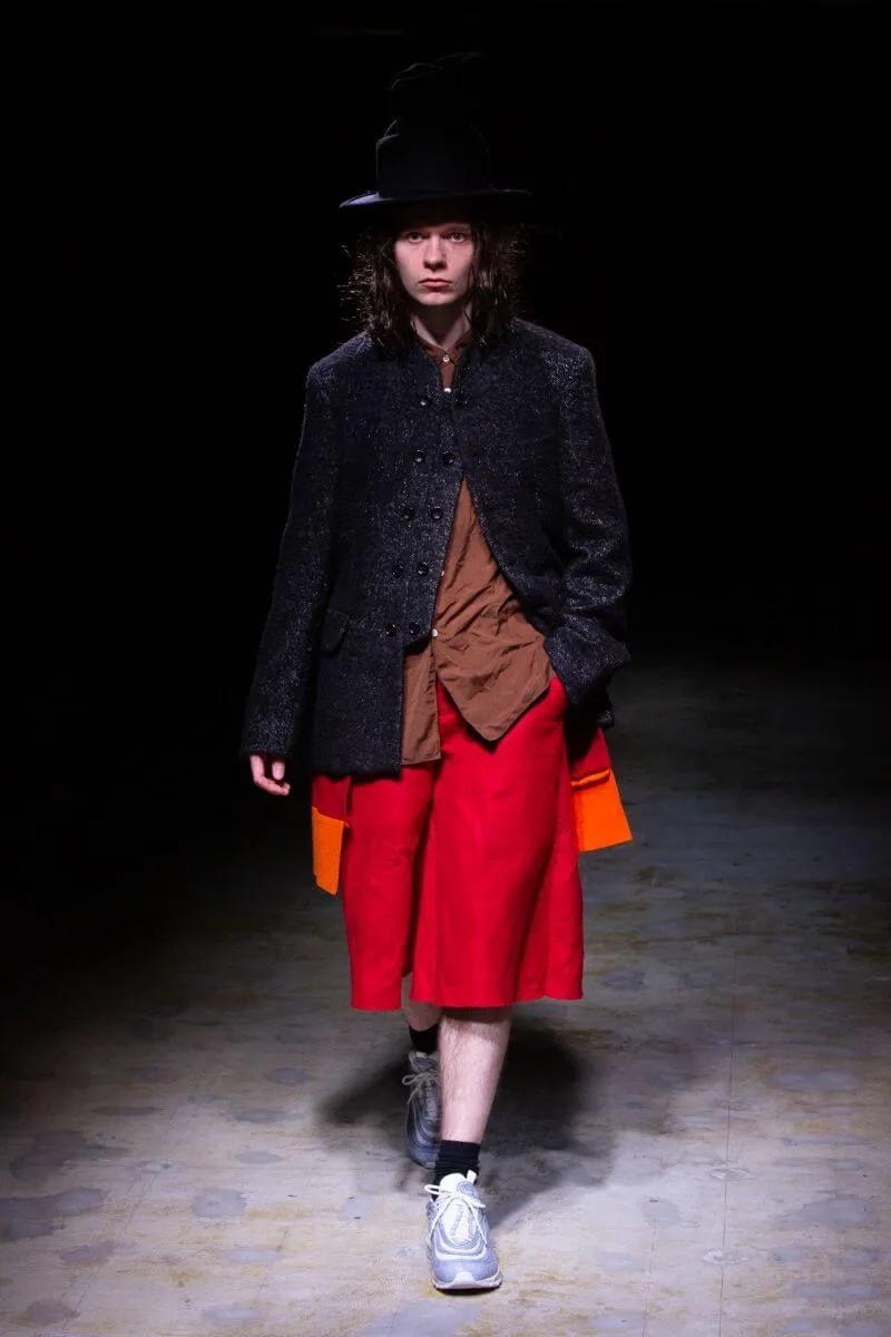 コムデギャルソンオムプリュス 2022年秋冬 LOOK 8