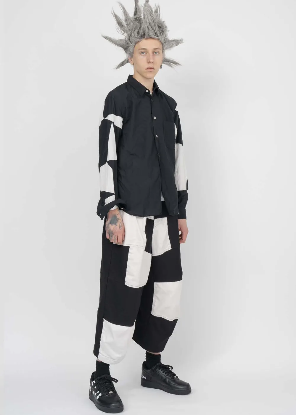 ブラックコムデギャルソン 2025年春夏 LOOK 39