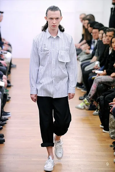 コムデギャルソンシャツ 2014春夏 LOOK 9