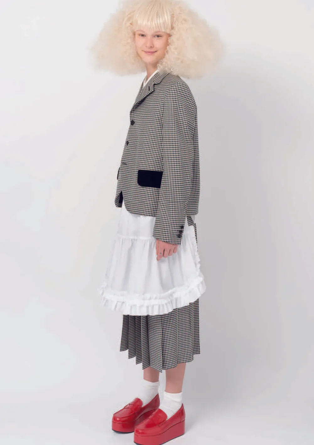 コムデギャルソンガール 2024年秋冬 LOOK 13