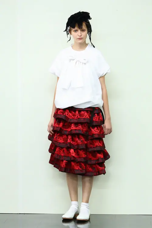 トリコ・コムデギャルソン 2014年春夏 LOOK 35