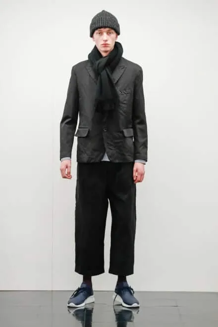 コムデギャルソンオム 2018秋冬 LOOK 2