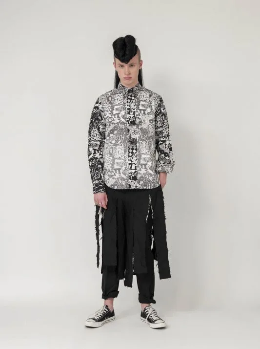 ブラックコムデギャルソン 2019秋冬 LOOK 31