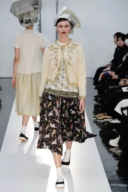 トリココムデギャルソン 2019秋冬 LOOK 5