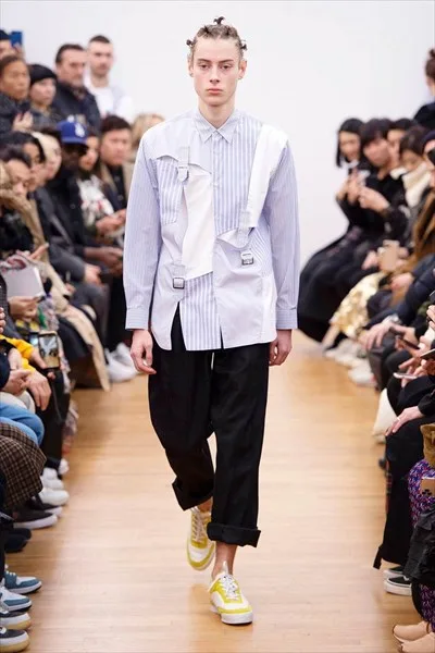 コムデギャルソンシャツ 2020秋冬 LOOK 9