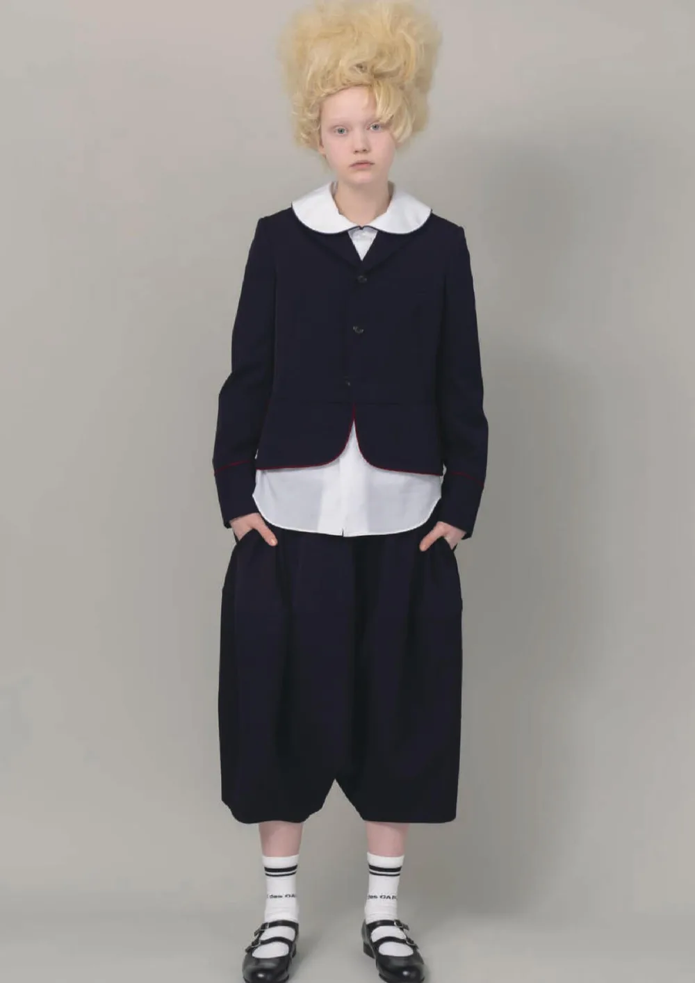 コムデギャルソンガール 2021年秋冬 LOOK 5