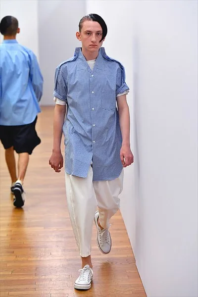 コムデギャルソンシャツ 2018春夏 LOOK 6