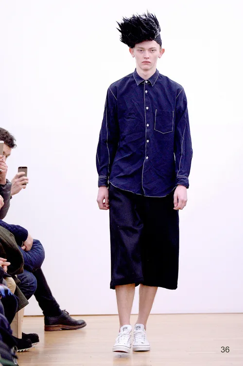 コムデギャルソンシャツ 2015秋冬 LOOK 36