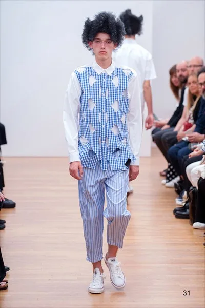 コムデギャルソンシャツ 2016春夏 LOOK 31