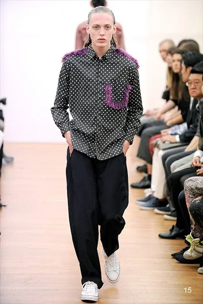 コムデギャルソンシャツ 2014春夏 LOOK 15