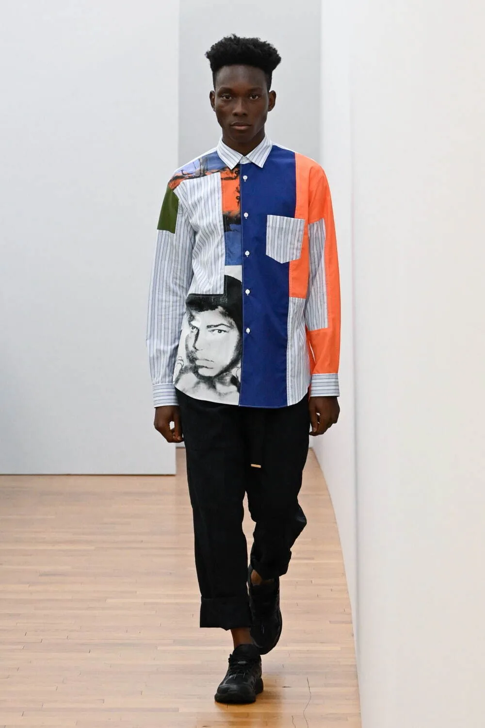 コムデギャルソンシャツ 2024年春夏 LOOK 4