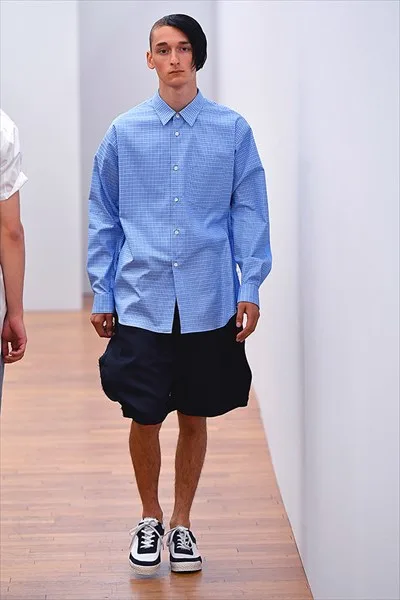 コムデギャルソンシャツ 2018春夏 LOOK 5