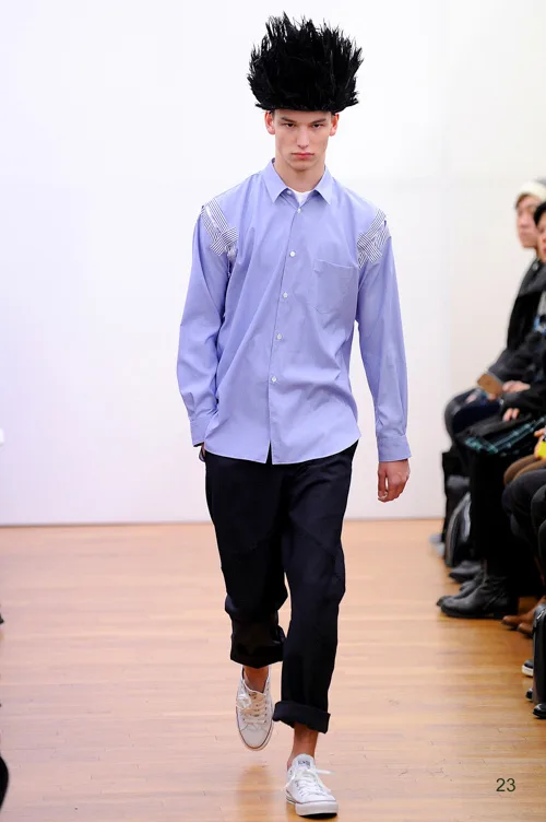 コムデギャルソンシャツ 2015秋冬 LOOK 23