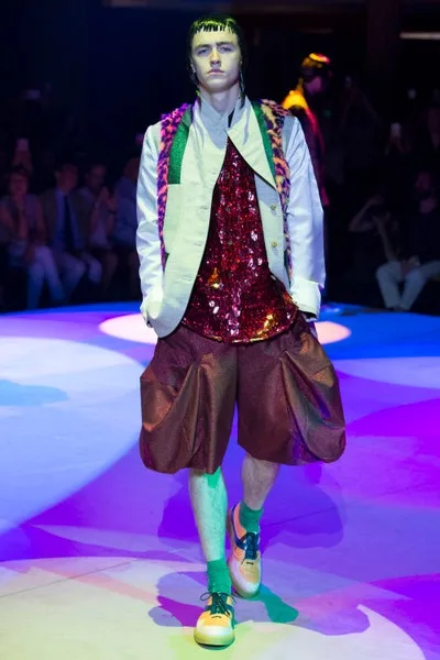 コムデギャルソンオムプリュス 2018春夏 LOOK 5