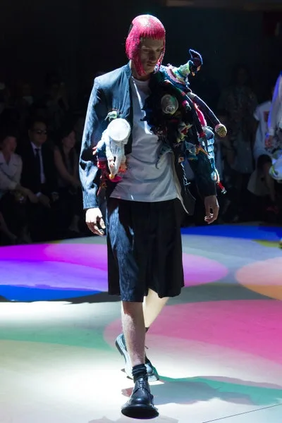 コムデギャルソンオムプリュス 2018春夏 LOOK 38