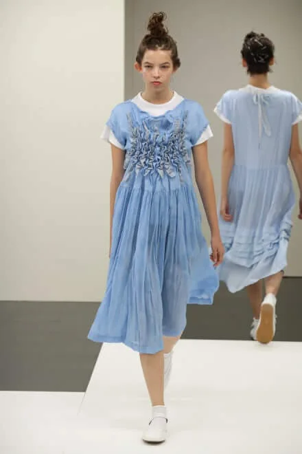 トリココムデギャルソン 2017春夏 LOOK 34