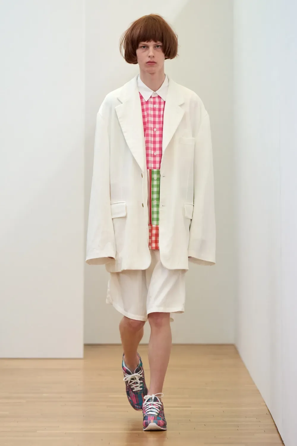 コムデギャルソンシャツ 2025年春夏 LOOK 28
