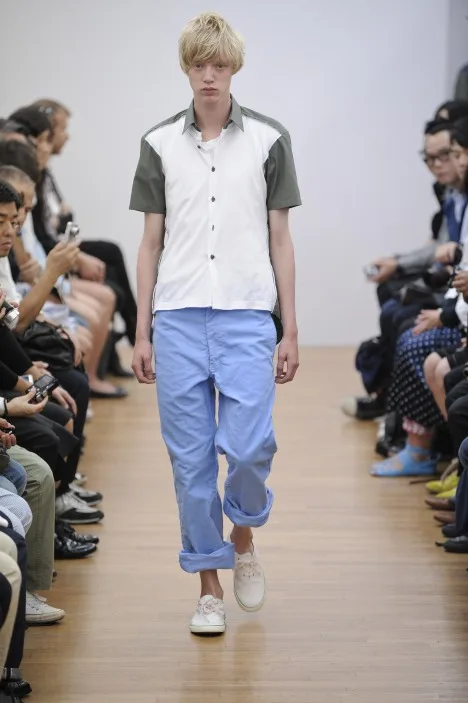 コムデギャルソンシャツ 2010春夏 LOOK 8