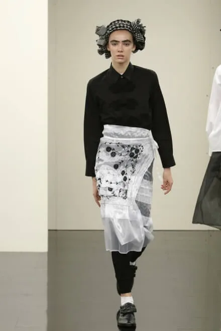 トリココムデギャルソン 2016秋冬 LOOK 17