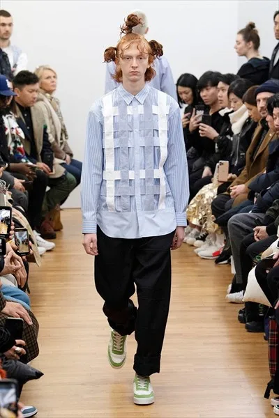 コムデギャルソンシャツ 2020秋冬 LOOK 11