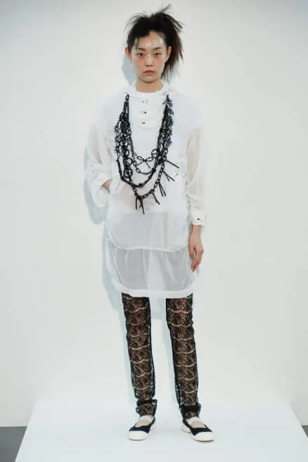 トリココムデギャルソン 2019春夏 LOOK 8